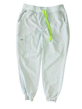 FIGS Zamora Seaglass Jogger Scrub Pants Women’s Large Petite